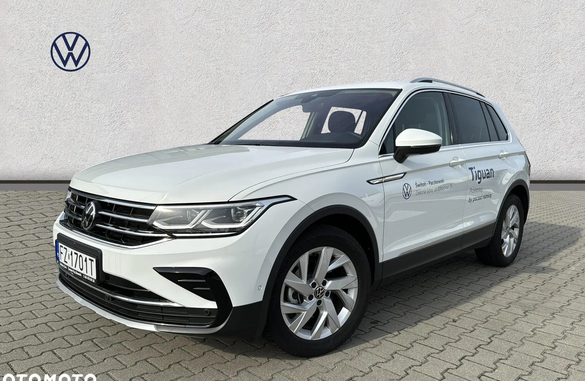 lubuskie Volkswagen Tiguan cena 166600 przebieg: 2100, rok produkcji 2023 z Łabiszyn